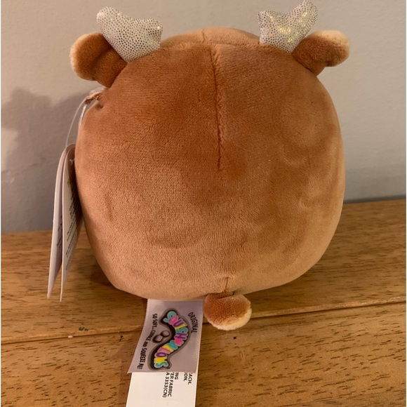 Squishmallow Darla reindeer with scarf with Tag 6” - Picture 3 of 4